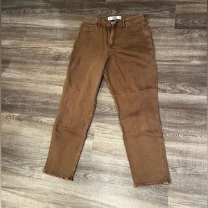 Hollister curvy high rise mom jean